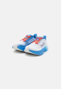 HOKA MACH 6 - Pantofi de alergare pe asfalt - white/virtual blue