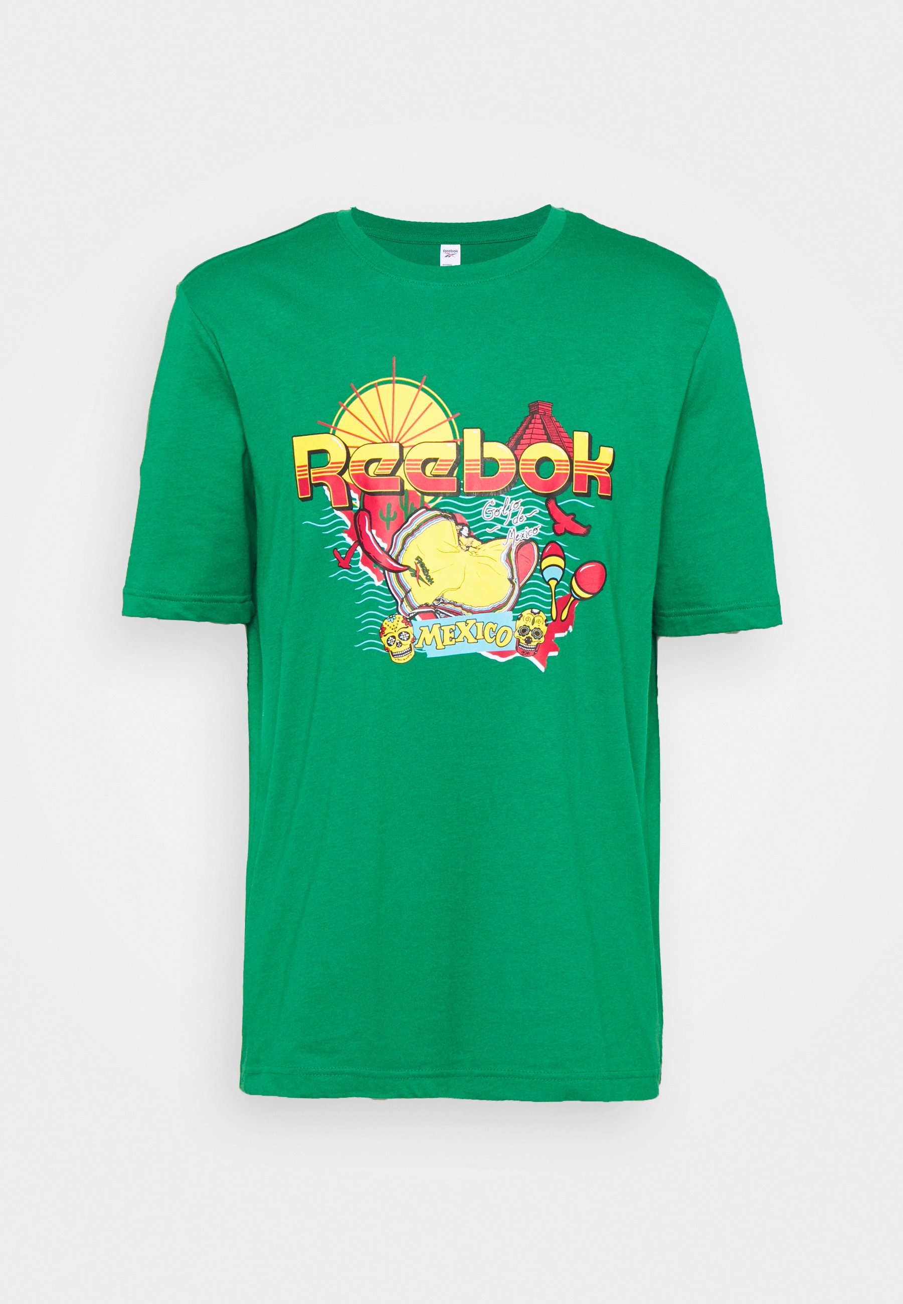 Reebok Classic SOUVENIR TEE - T-Shirt print - basil green/grün - Zalando.de