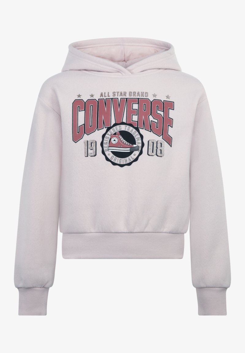 Converse BOXY GRAPHIC HOODIE - Felpa con cappuccio - blush hush