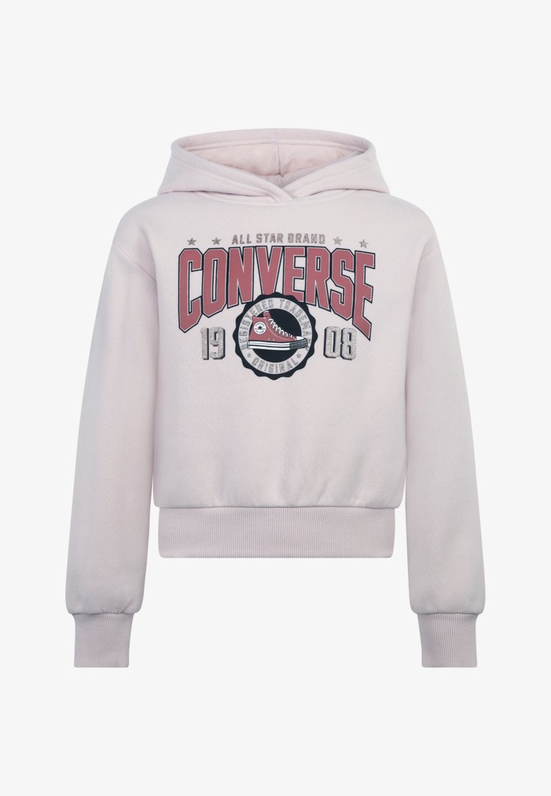 Converse BOXY GRAPHIC HOODIE - Felpa con cappuccio - blush hush