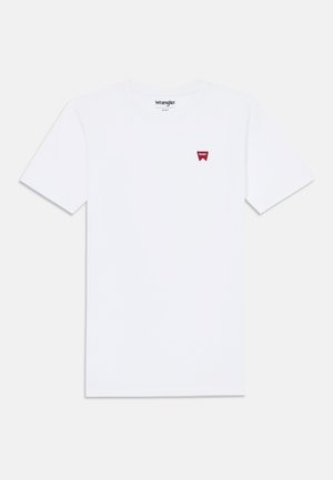 FESTIVAL BADGE TEE - T-shirt basique - bright white