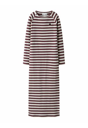 Striktrøje - oxblood red