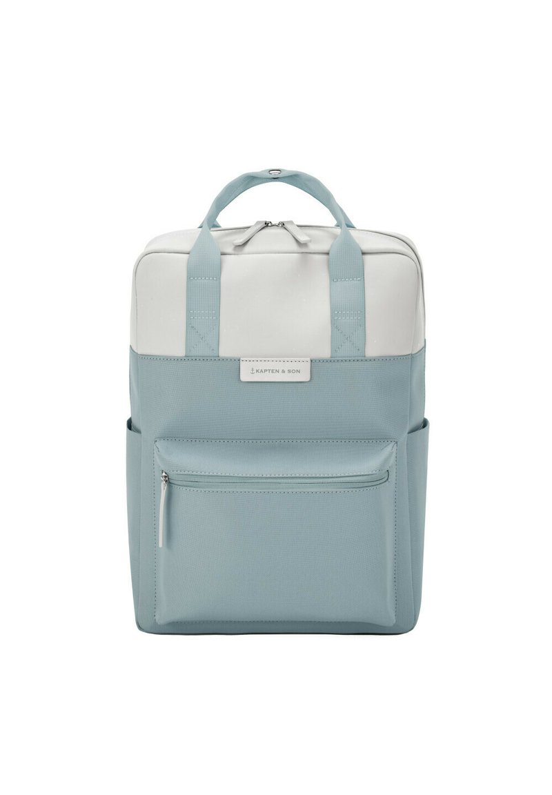 Kapten & Son BERGEN Tagesrucksack steel blue sprinkled/hellblau