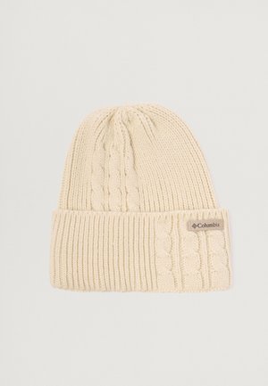 AGATE PASS BEANIE - Adīta cepure - chalk