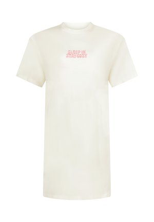 Hunkemöller, HUNKEMÖLLER ROUNDNECK NIGHTSHIRT - Nachthemd - white