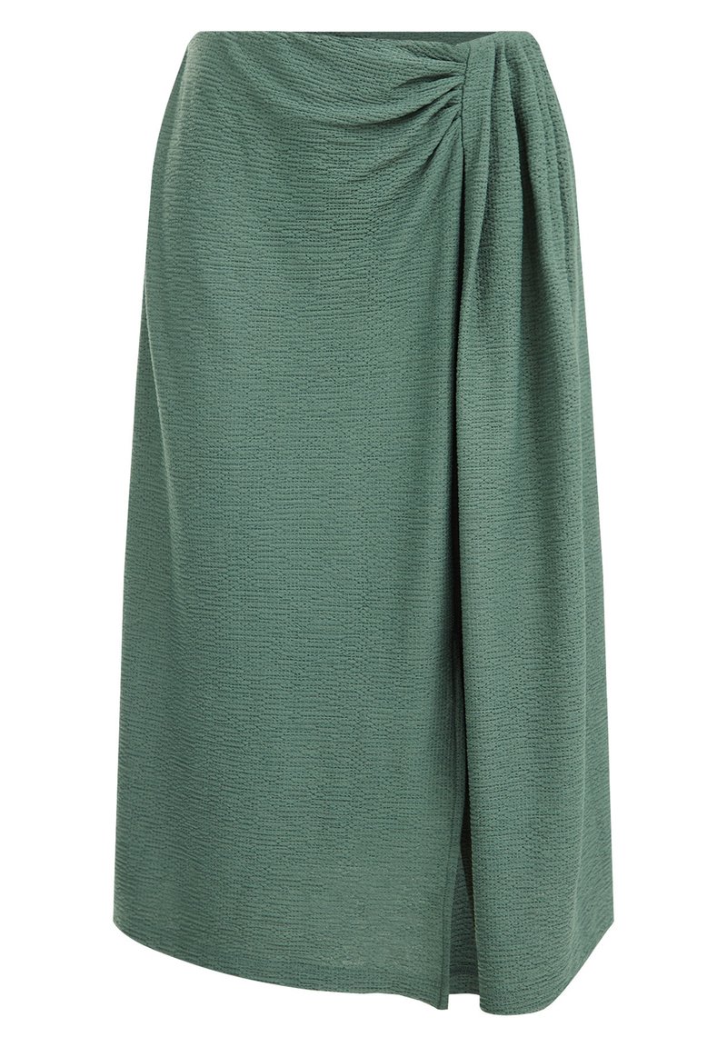 WE Fashion A-lijn rok kaki WE Fashion A-lijn rok kaki