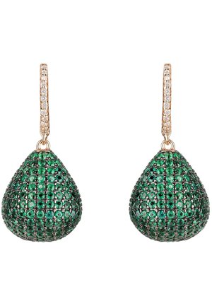 Earrings - green