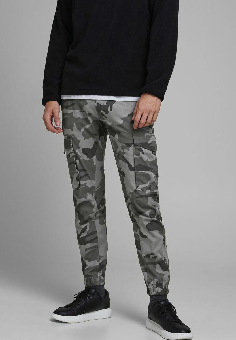 jack and jones camo cargo pants