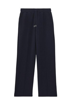 PETITE FIT - JEMMA BLEND INTERLOCK JOGGERS - Hlače - navy