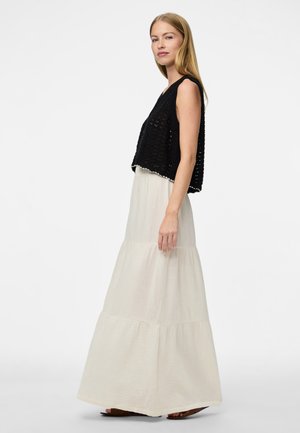 Pieces PCSIKKA MAXI SKIRT - Jupe longue - cloud dancer