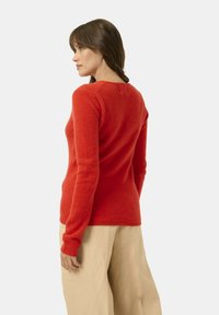 Just Cashmere COL V  FILS - Trui - tomato