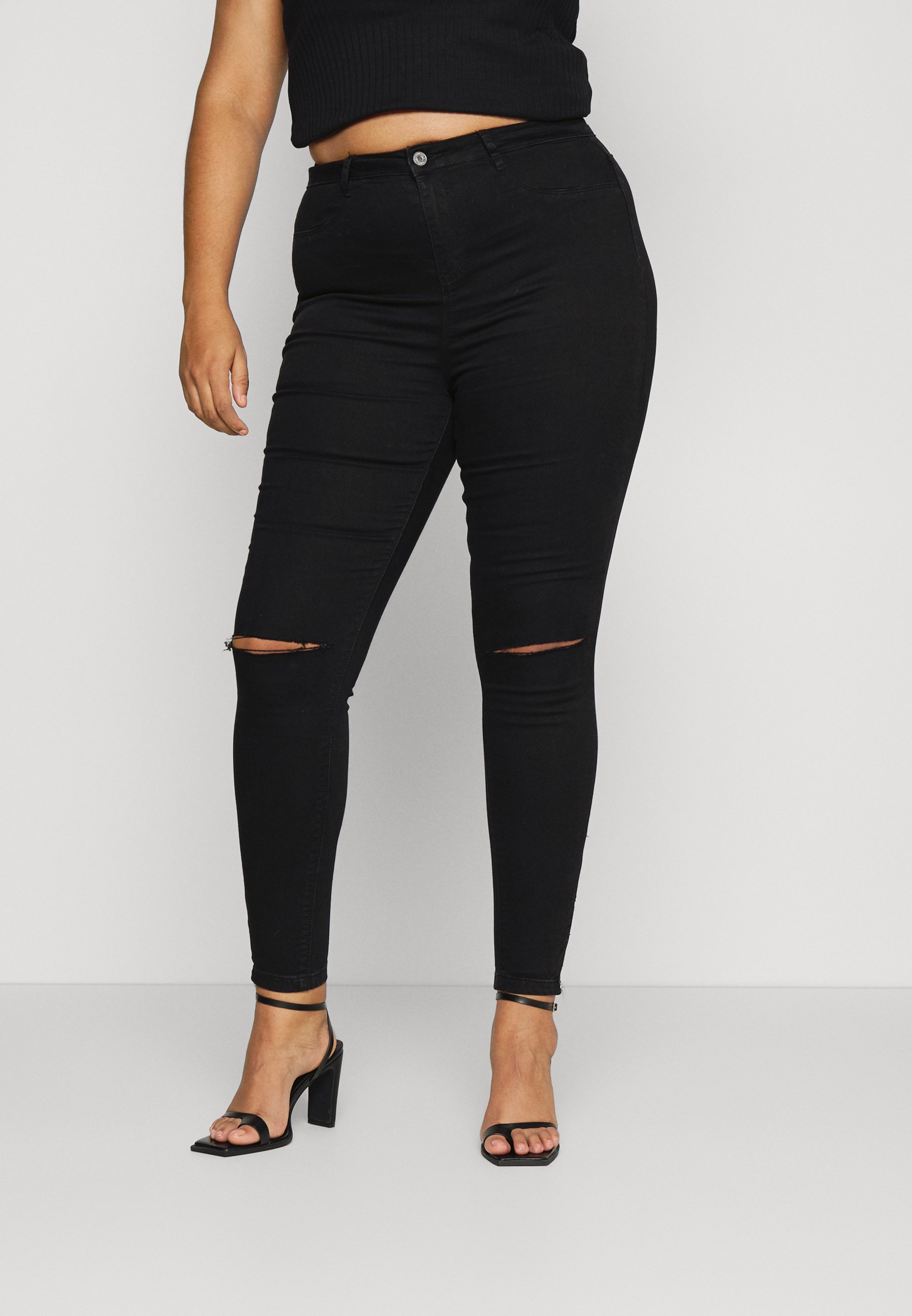 Missguided Plus LAWLESS SLASH KNEE 