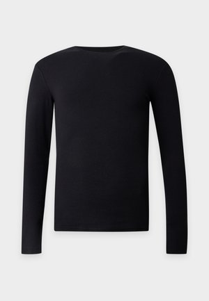 YOURTURN by Zalando, UNISEX MUSCLE FIT - Блуза с дълги ръкави - black