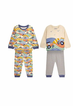 TRACTOR 2 PACK REGULAR FIT - Pyjama - marl grey