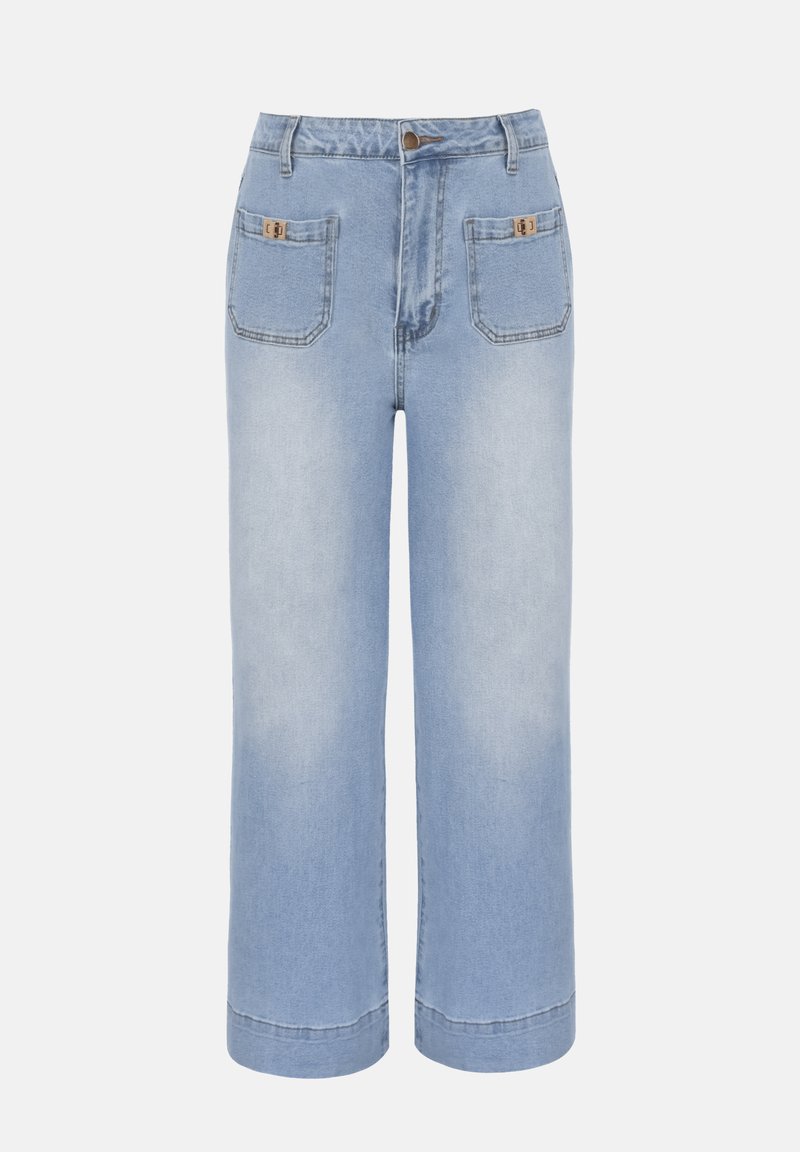Anna Field Wide leg blauw denim/bluedenim Anna Field Wide leg blauw denim/bluedenim