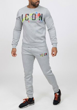 ENSEMBLE JOGGING SET - Survêtement - gris