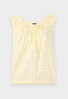 FASHION RUFFLE TANK - Πάνω μέρος πιτζάμας - yellow