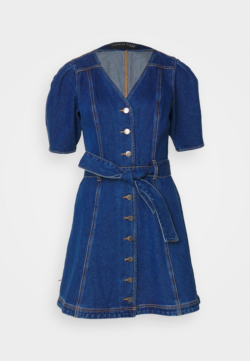Veronica Beard Jeansjurken blauw denim/bluedenim Veronica Beard Jeansjurken blauw denim/bluedenim