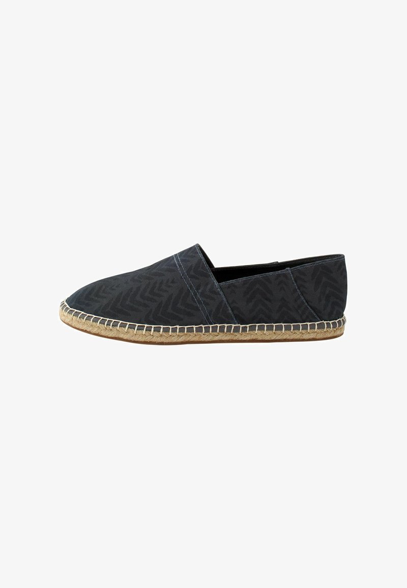 Next CRINKLE FRILL TRIM - Espadrilles - navy