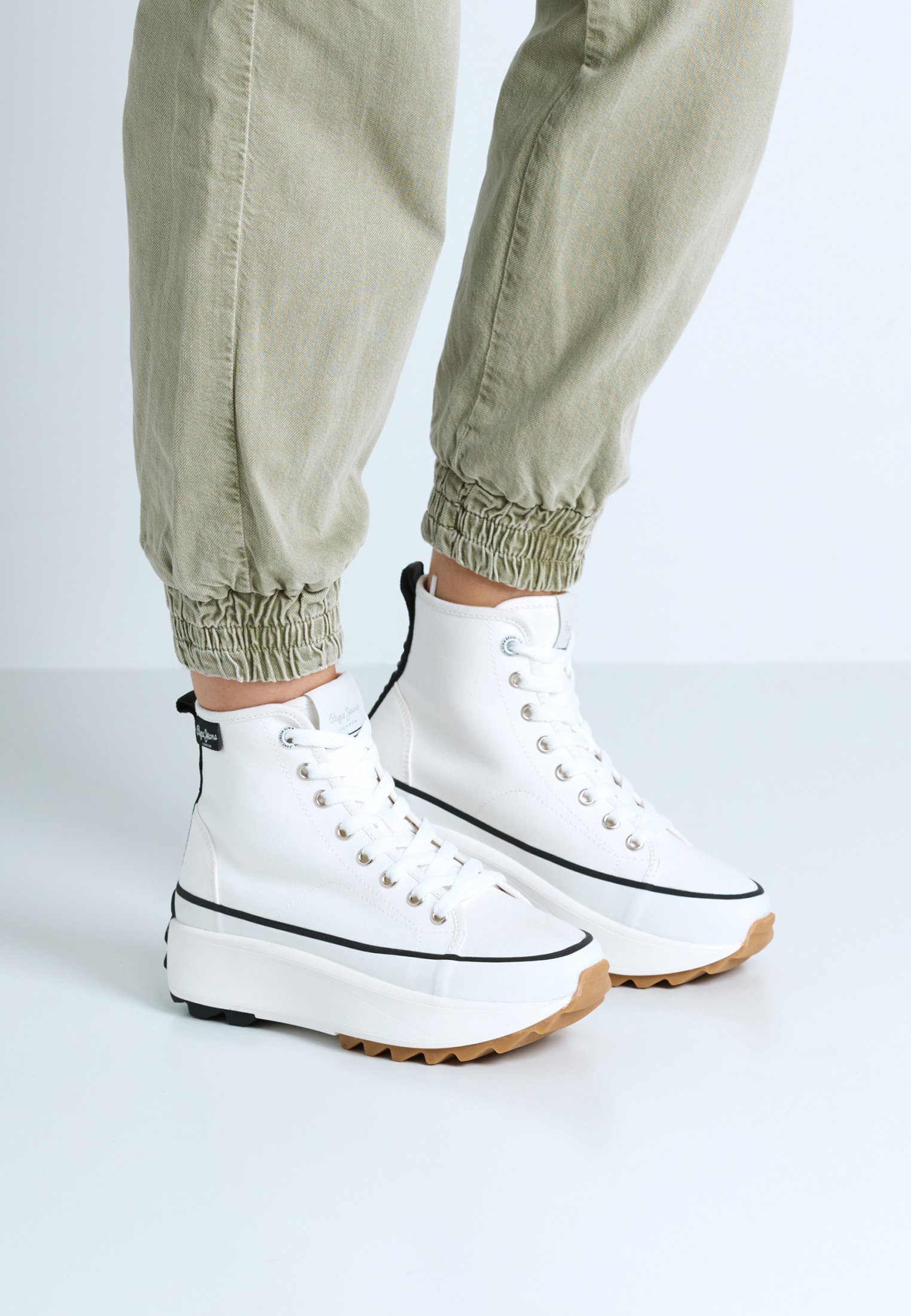 Pepe Jeans WOKING - Sneakers alte - blanco/bianco - Zalando.it