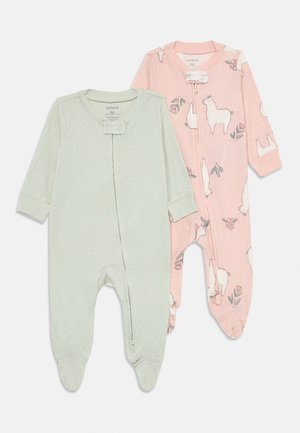 SLEEP AND PLAY 2 PACK - Pyžamo - pink/light green