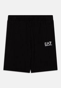 EA7 Emporio Armani BERMUDA UNISEX - Teplákové kalhoty - nero