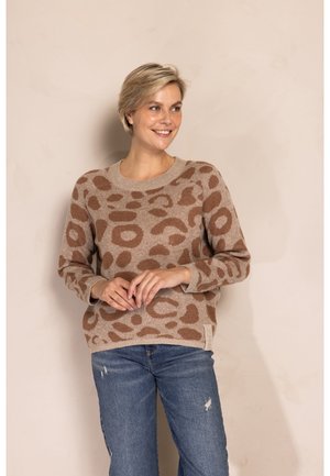 ISABELLA - Strickpullover - taupe