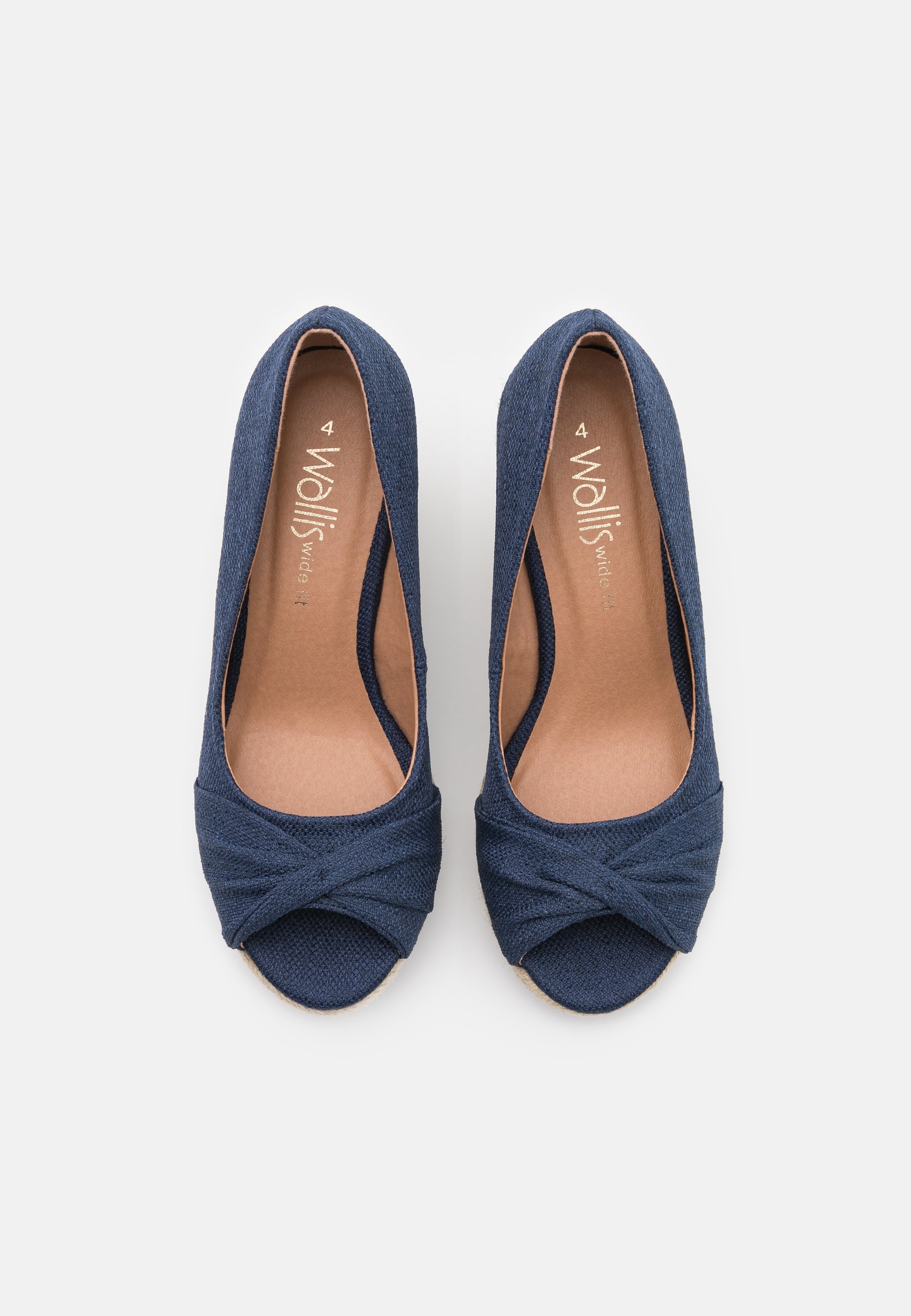 wide fit peep toe sandals