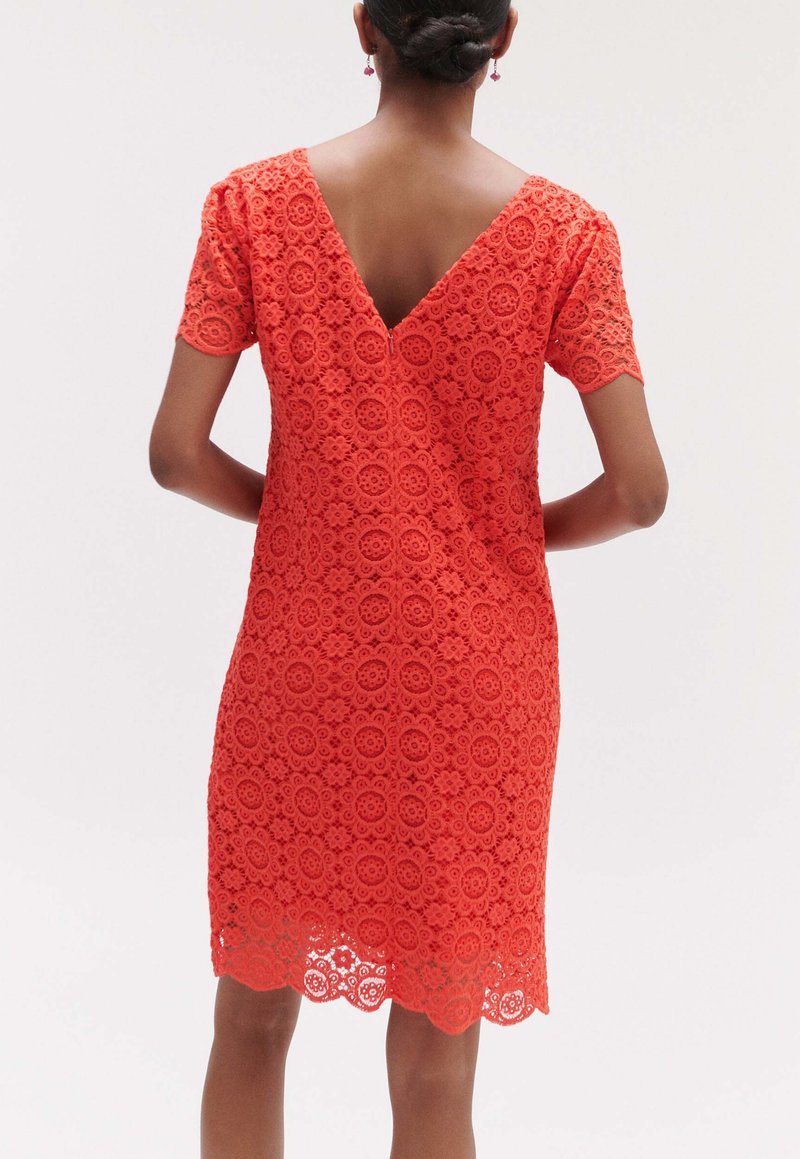 Robe Bustier En Soie Caroll - Rouge - Taille FR38 (EU36, IT42, US10) - Neuf Avec étiquettes - RRP 150€