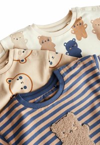 Next ROMPERS 3 PACK  - REGULAR FIT - Overall / Jumpsuit - navy blue brown bear