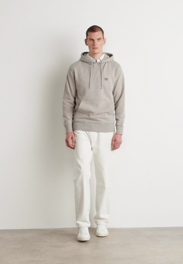 LABEL HOODIE - Sweatshirt - rock ridge3