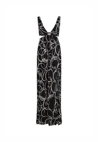 KARL LAGERFELD CIRCLE PRINT - Strandaccessoar  - circle aop black white