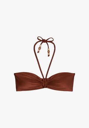 Marc O'Polo, BREEZY LEAF - Bikini-Top - cappuccino