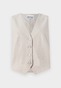 OBJLISA SHORT WAISTCOAT - Vest - sandshell