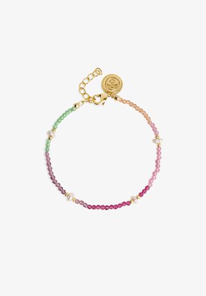 Singularu DYE PEARLS - Armband - gold coloured