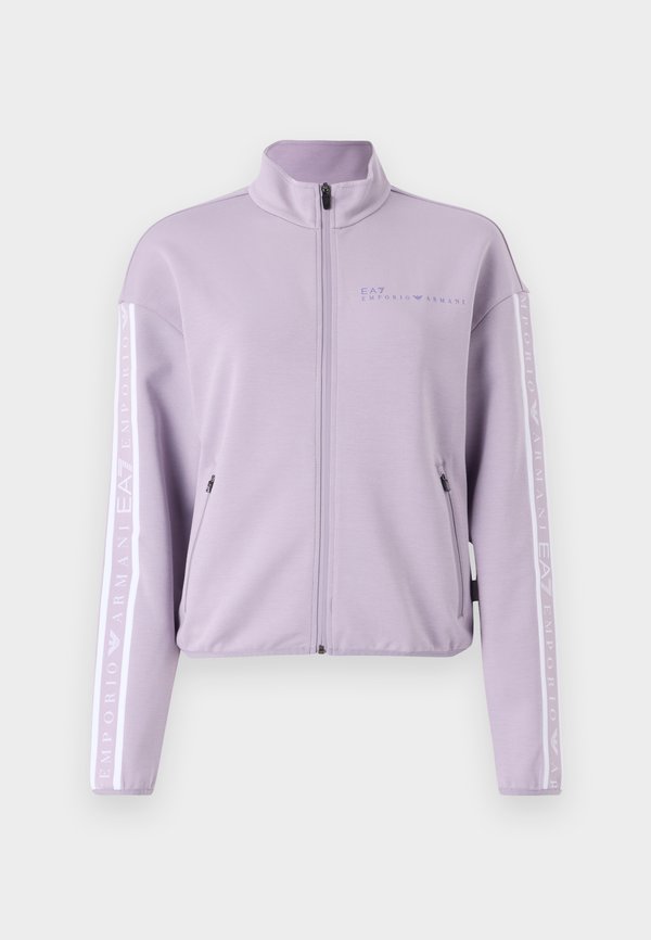 Zip-up sweatshirt - lavender gray3