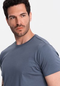 Ombre T-shirt basic - dark blue