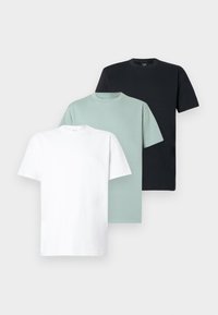 COOLING 3 PACK - T-Shirt basic - white/black/light green