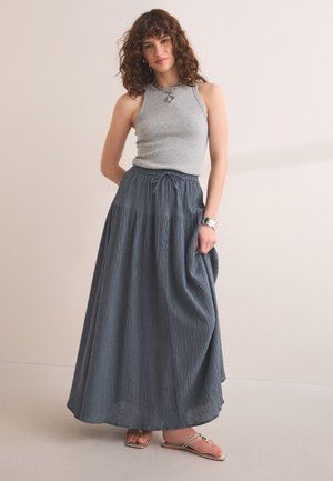 Next, 2 PACK . - Maxisukňa - chocolate brown khaki
