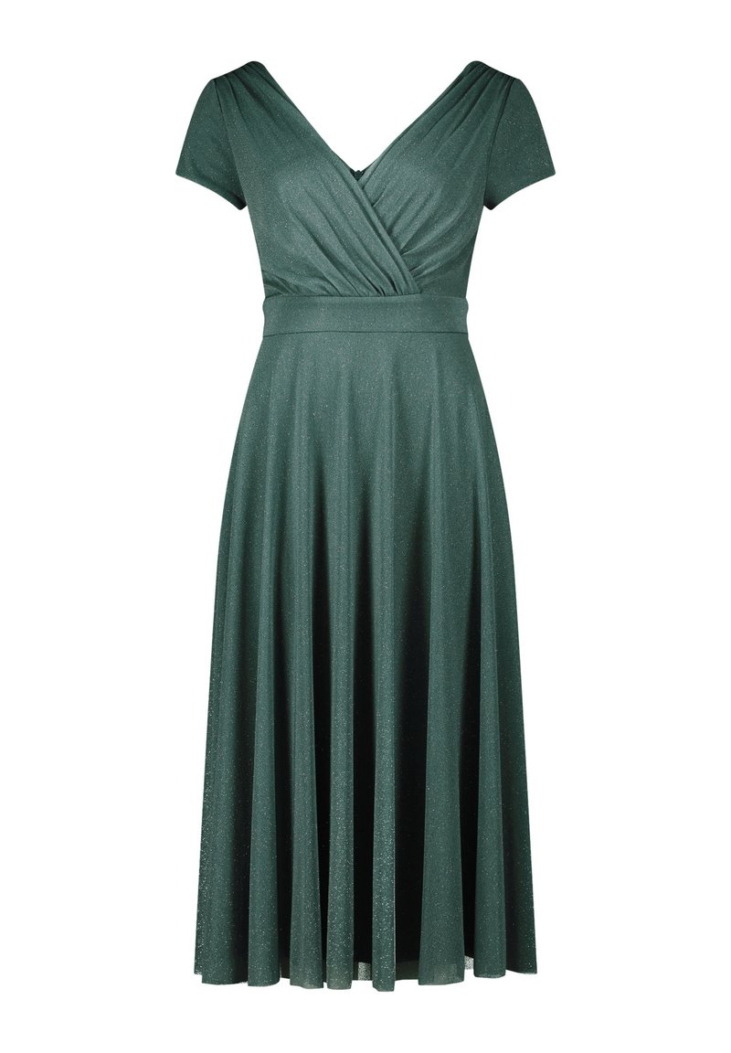 topshop green gingham dress Gingham Print Maxi Dress main image 0