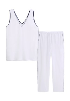 ÉLÉONORE SET - Nachtwäsche Set - blanc