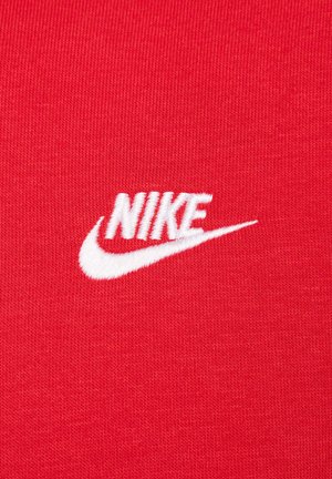 Nike Sportswear, M NK CLUB FT PO HOODIE - Felpa con cappuccio - university red university red white