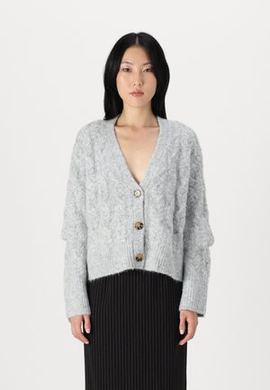 Rosemunde MAGNOLIA CARDIGAN - Gilet - light grey