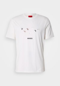 DUGOLINI - Μπλουζάκι με στάμπα - natural