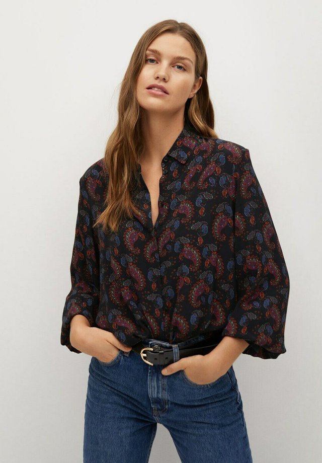 CALVIN - Chemisier - černá