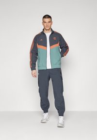 adidas Performance FC BAYERN M�NCHEN SZN TRACK TOP - Squadra - dark grey/hazy emerald