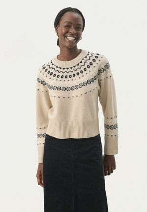 Pullover - french oak jacquard
