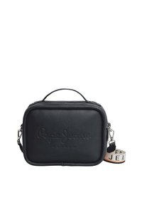 Sac à Main Femme Pepe Jeans Ivy Cluster - Noir, Sac Seau Avec Cordon Et Bandoulière Réglable