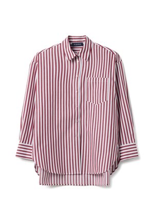 STRIPED FIT - Hemdbluse - white/red