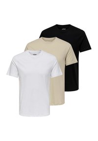 Unausgewählt, weiß schwarz beige